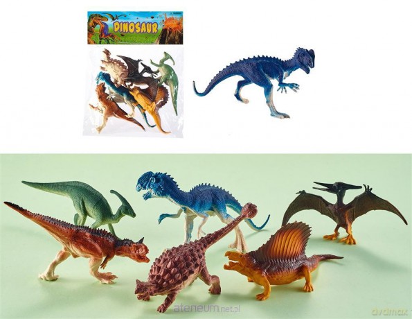 Dinozaury 6 szt [FIGURKA]