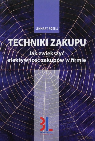 Techniki Zakupu Wyd.Ii - Lennart Rosell [KSIĄŻKA]