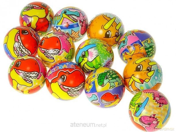 Piłeczka piankowa miękka 6,3 cm (12 szt)
