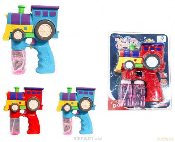 Pistolet bańki lokomotywa na baterie MIX