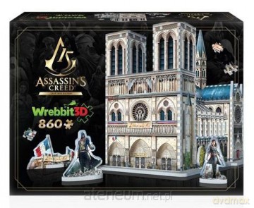 Wrebbit Puzzle 3D 860 el. Assasin's Creed [PUZZLE]