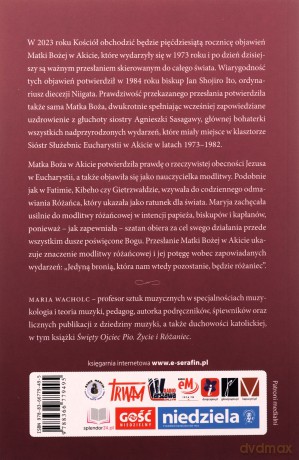 Akita. Różańcowe przesłanie Matki Bożej - Maria Wacholc [KSIĄŻKA]