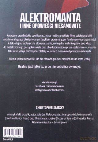 Alektromanta i inne opowieści niesamowite - Christopher Slatsky [KSIĄŻKA]