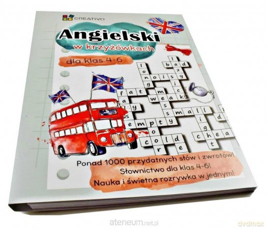 Angielski w krzyżówkach dla klas 4-6 [KSIĄŻKA]