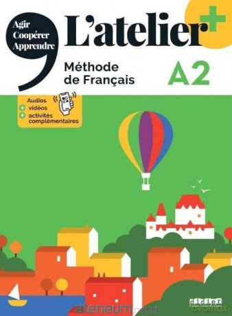 Atelier plus A2 podręcznik + didierfle.app [KSIĄŻKA]