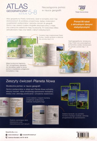 Atlas geograficzny SP Polska, kontynent [KSIĄŻKA]