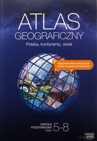 Atlas geograficzny SP Polska, kontynent [KSIĄŻKA]
