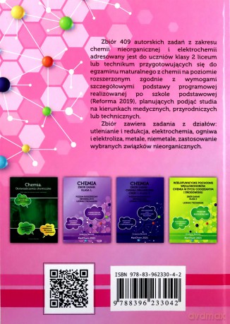 Chemia Zbiór zadań 2 LO i technikum Zakres rozszerzony - Grażyna Bieniek [KSIĄŻKA]