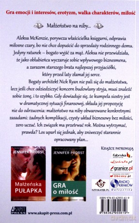 Układ Doskonały - Probst Jennifer [KSIĄŻKA]