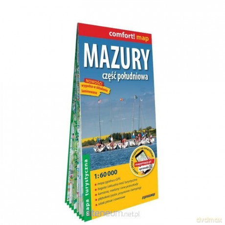 Comfort!map Mazury. Część południowa 1:60 000