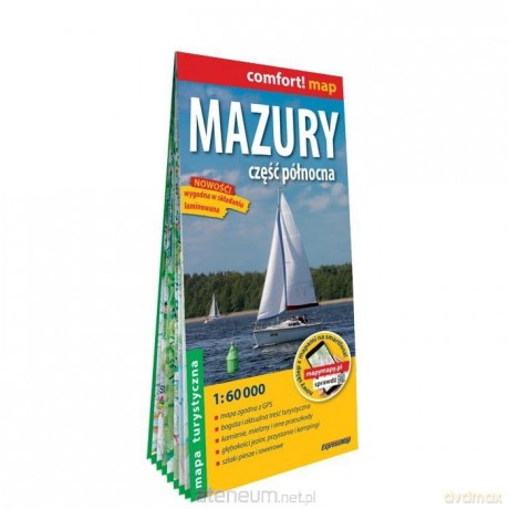 Comfort!map Mazury. Część północna 1:60 000