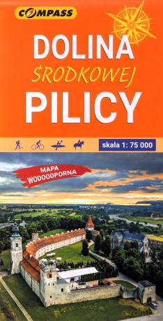 Dolina Środkowej Pilicy. Mapa turystyczna 1:75 000