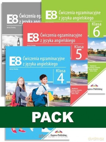 E8. Ćwiczenia egzaminacyjne SP 4-6 + klucz PACK - Jenny Dooley [KSIĄŻKA]