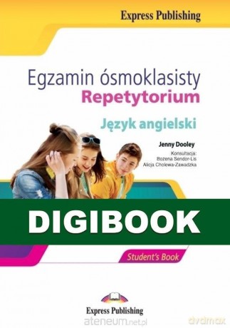 Egzamin ósmoklasisty Repetytorium język angielski podręcznik + DigiBook - Jenny Dooley [KSIĄŻKA]