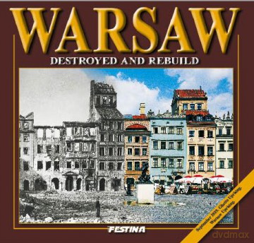 Warszawa Zburzona I Odbudowana Wer.Ang Tw - Jarosław Zieliński [KSIĄŻKA]