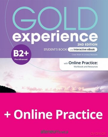 Gold Experience 2ed B2+ podręcznik + ebook + online - Clare Walsh, Lindsay Warwick [KSIĄŻKA]