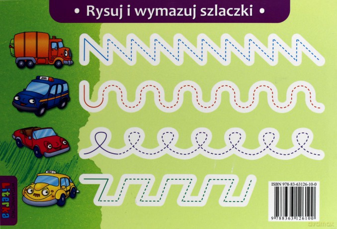 Wesołe Auta W Mieście Malowanka Z Wierszykami [KSIĄŻKA]