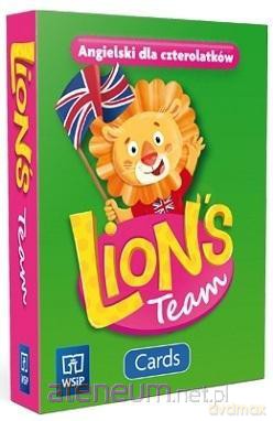 Język angielski 4-latek Lion's Team. Cards 2022 [KSIĄŻKA]