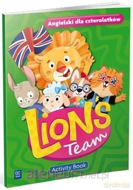 Język angielski 4-latek Lion's Team. Karty pracy 2022 [KSIĄŻKA]