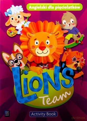 Język angielski 5-latek Lion's Team. Karty pracy 2022 [KSIĄŻKA]