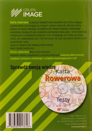Karta rowerowa [KSIĄŻKA]
