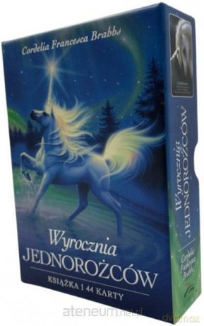 Karty tarot Wyrocznia jednorożców - Cordelia Francesca Brabbs [KSIĄŻKA]