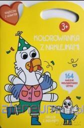 Kolorowana z naklejkami. Na wsi z indykiem [KSIĄŻKA]