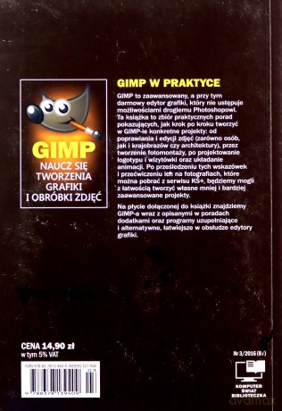 Komputer Świat GIMP Naucz się tworzenia grafiki [KSIĄŻKA]
