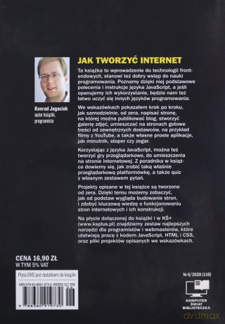Komputer Świat Kurs programowania HTML JAVA SCRIPT [KSIĄŻKA]