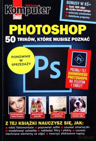 Komputer Świat PHOTOSHOP 50 trików [KSIĄŻKA]