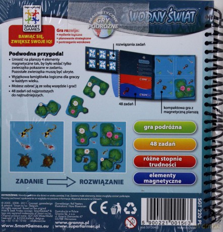 Wodny Świat Magnetyczne Gry Podróżne Tw [GRA PLANSZOWA]
