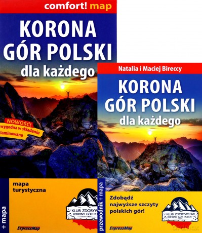 Korona Gór Polski dla każdego 2w1 przewodnik [KSIĄŻKA]