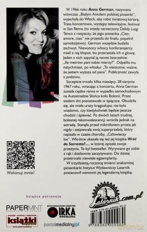 Wróć Do Sorrento?... - Anna German [KSIĄŻKA]
