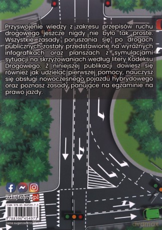 Książka do nauki zasad ruchu drogowego [KSIĄŻKA]