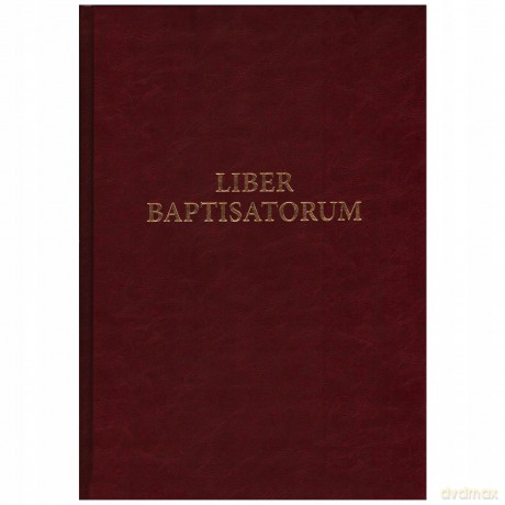 Liber baptisatorum [KSIĄŻKA]