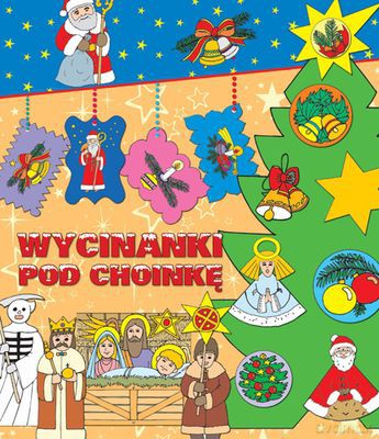 Wycinanki Pod Choinkę [KSIĄŻKA]