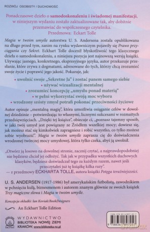 Magia w Twoim Umyśle - U.S. Andersen, Eckhart Tolle [KSIĄŻKA]