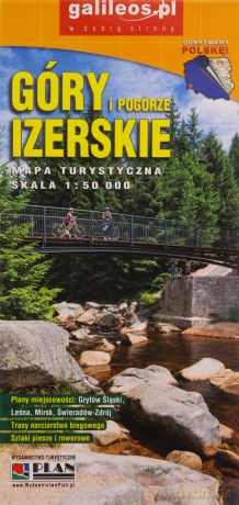 Mapa - Góry i Pogórze Izerskie 1:50 000