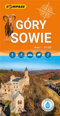 Mapa - Góry Sowie 1:35 000