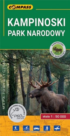 Mapa - Kampinoski Park Narodowy 1:50 000 [KSIĄŻKA]