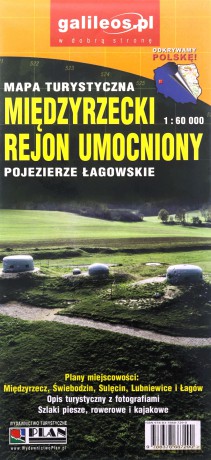 Mapa - Międzyrzecki Rejon Umocniony 1:60 000