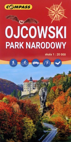 Mapa - Ojcowski Park Narodowy 1:20 000