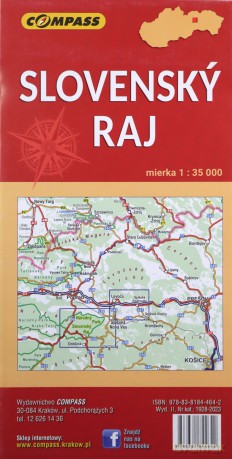 Mapa - Słowacki Raj 1:35 000