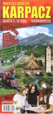 Mapa dla aktywnych - Karpacz i okolice