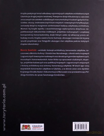 Zabytkowa Architektura Gdańska W Latach 1945-1951 Tw - Marcin Gawlicki [KSIĄŻKA]