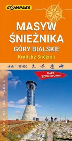 Mapa turystyczna - Masyw Śnieżnika, Góry Bialskie 1:35 000