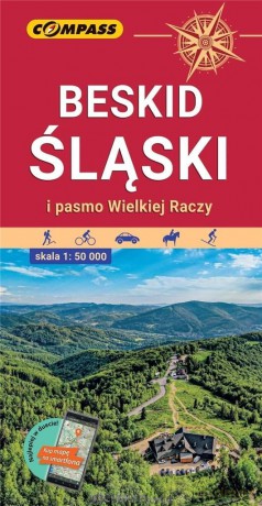 Mapa turystyczna - Beskid Śląski i Pasmo Wielkiej Raczy