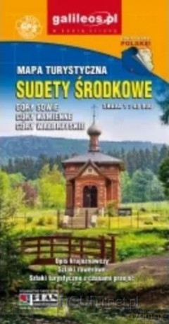 Mapa turystyczna - Sudety Środkowe 1:40 000 lam