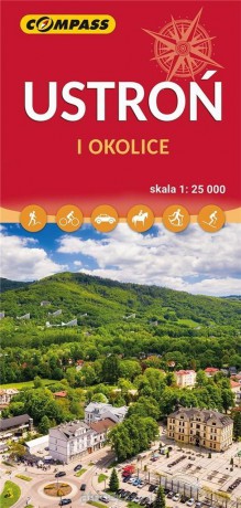 Mapa turystyczna - Ustroń i okolice, Brenna i okolice
