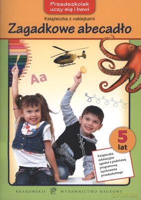 Zagadkowe Abecadło 5 Lat [KSIĄŻKA]